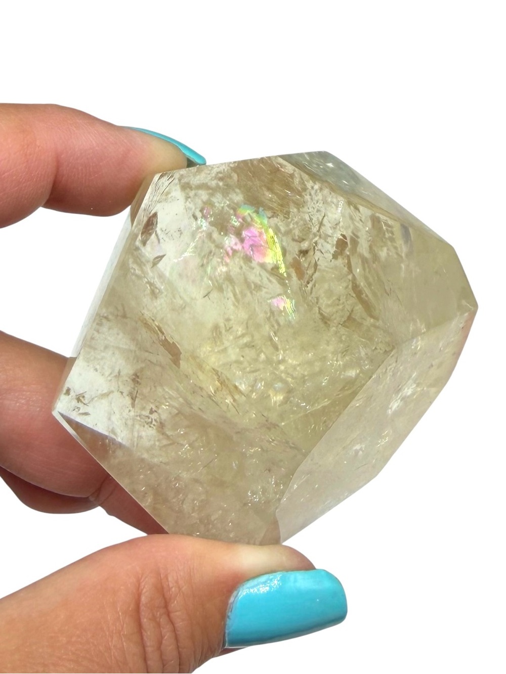 Citrine Free Form Flat Cut Base Genuine Natural Crystal Crystals Freeform Decor